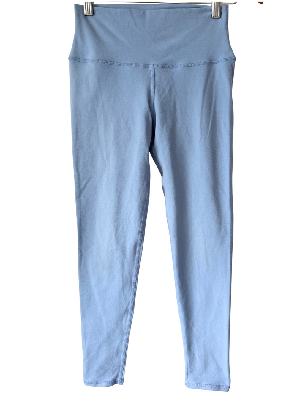 ALO Yoga High-Waist Active Leggings Light Blue Womens Small Pilates Stretch